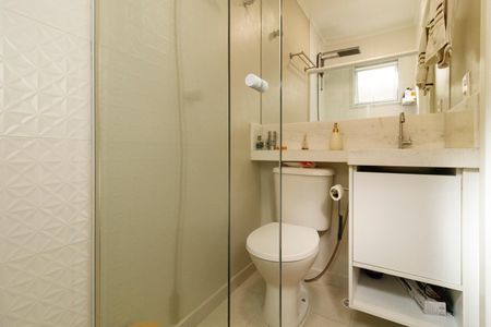Casa de condomínio à venda com 89m², 2 quartos e 2 vagas Casa de condomínio à venda com 89m², 2 quartos e 2 vagasBanheiro da Suíte 2