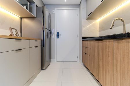 Studio para alugar com 29m², 1 quarto e sem vagaCozinha