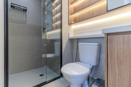Studio para alugar com 29m², 1 quarto e sem vagaBanheiro