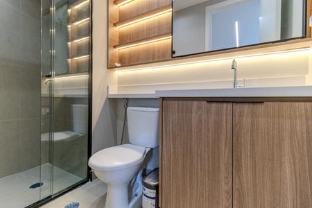 Studio para alugar com 29m², 1 quarto e sem vagaBanheiro