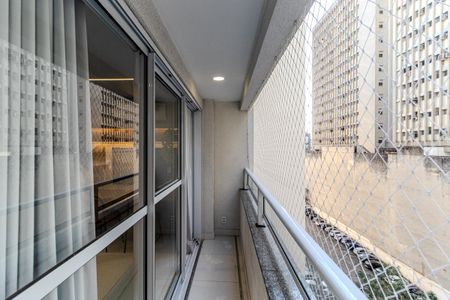 Studio para alugar com 29m², 1 quarto e sem vagaVaranda