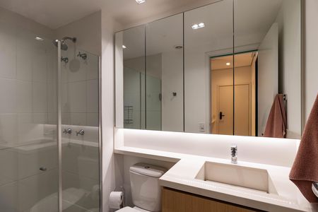 Casa para alugar com 30m², 1 quarto e sem vaga Casa para alugar com 30m², 1 quarto e sem vagaBanheiro