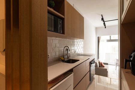 Cozinha de casa para alugar com 1 quarto, 30m² em Perdizes, São Paulo