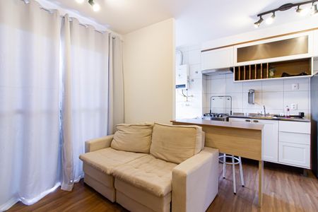 Sala de apartamento para alugar com 2 quartos, 39m² em Barra Funda, São Paulo