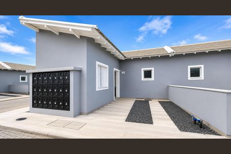 Fachada de casa de condomínio para alugar com 2 quartos, 42m² em Novo Mundo, Gravataí