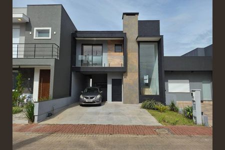 Garagem de casa de condomínio para alugar com 3 quartos, 130m² em Vale Ville, Gravataí