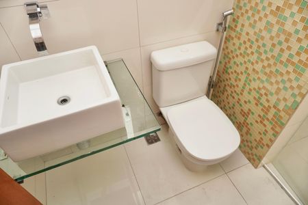 Apartamento para alugar com 70m², 3 quartos e 2 vagas Apartamento para alugar com 70m², 3 quartos e 2 vagasBanheiro da Suíte