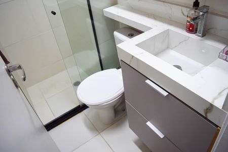 Banheiro de apartamento para alugar com 2 quartos, 43m² em Jardim America da Penha, São Paulo