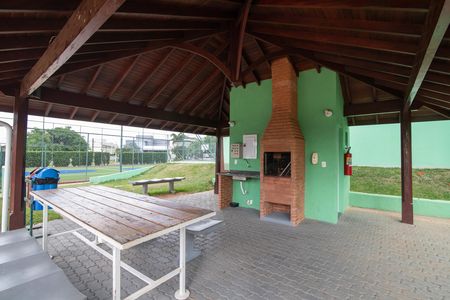 Área Comum - Churrasqueira de casa de condomínio para alugar com 3 quartos, 421m² em Jardim Santa Rita de Cassia, Hortolândia