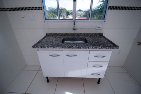Cozinha de apartamento para alugar com 2 quartos, 68m² em Jardim Simus, Sorocaba