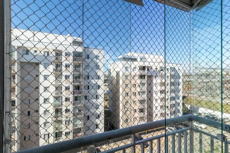 Varanda da Sala vista de apartamento à venda com 2 quartos, 47m² em Jardim Nove de Julho, São Paulo