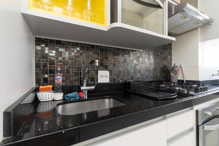Cozinha de apartamento à venda com 2 quartos, 47m² em Jardim Nove de Julho, São Paulo