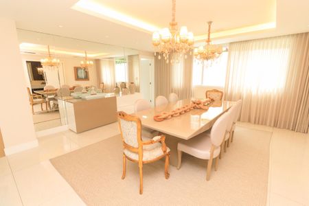 Sala de Jantar de casa de condomínio para alugar com 5 quartos, 580m² em Alphaville Ii, Salvador