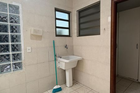 Área de Serviço de casa para alugar com 3 quartos, 190m² em Campo Grande, Santos