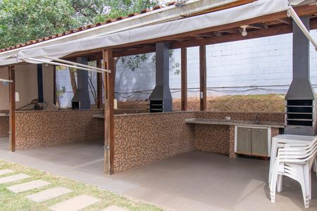 Área comum - Churrasqueira de apartamento para alugar com 2 quartos, 55m² em Parque Frondoso, Cotia