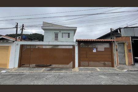 Fachada+Placa  de casa para alugar com 1 quarto, 120m² em Jardim Sao Carlos (zona Leste), São Paulo