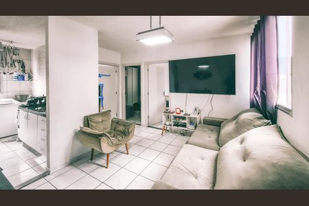 Sala de apartamento à venda com 2 quartos, 48m² em Jardim Belcito, São Paulo