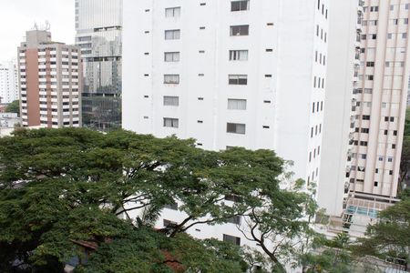 Vista da Varanda de kitnet/studio à venda com 1 quarto, 26m² em Campo Belo, São Paulo