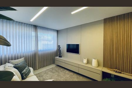 Sala de apartamento para alugar com 3 quartos, 93m² em Paquetá, Belo Horizonte