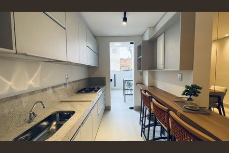 Cozinha de apartamento para alugar com 3 quartos, 93m² em Paquetá, Belo Horizonte