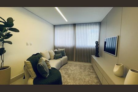 Sala de apartamento para alugar com 3 quartos, 93m² em Paquetá, Belo Horizonte