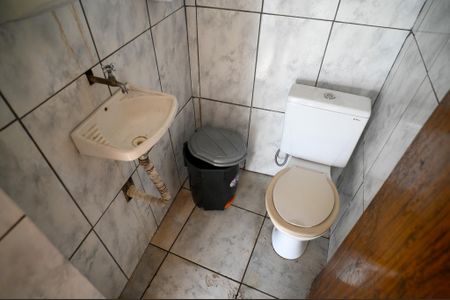 Banheiro da área comum de casa à venda com 3 quartos, 88m² em Sacomã, São Paulo