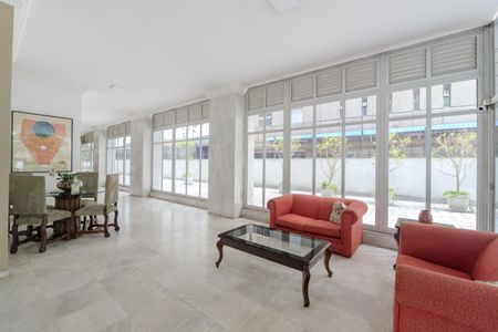 Hall de entrada de apartamento para alugar com 2 quartos, 105m² em Jardim Paulista, São Paulo