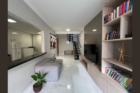 Sala de apartamento à venda com 3 quartos, 220m² em Cabral, Contagem