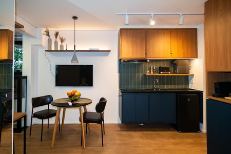 Studio para alugar com 24m², 1 quarto e sem vaga