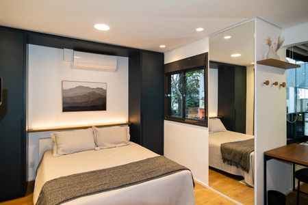 Studio para alugar com 24m², 1 quarto e sem vaga