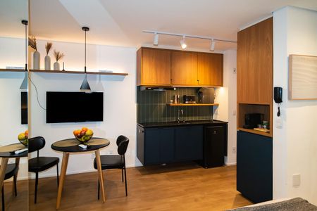 Studio para alugar com 24m², 1 quarto e sem vaga