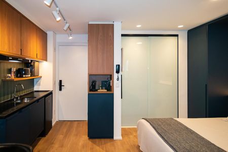 Studio para alugar com 24m², 1 quarto e sem vaga