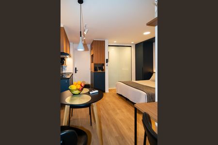 Studio para alugar com 24m², 1 quarto e sem vaga