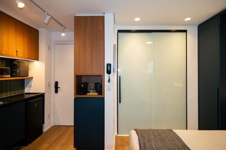 Studio para alugar com 24m², 1 quarto e sem vaga