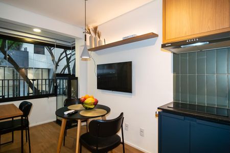 Studio para alugar com 24m², 1 quarto e sem vaga