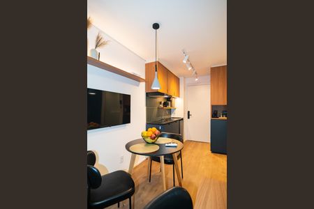Studio para alugar com 24m², 1 quarto e sem vaga