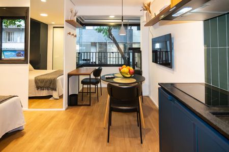 Studio para alugar com 24m², 1 quarto e sem vaga