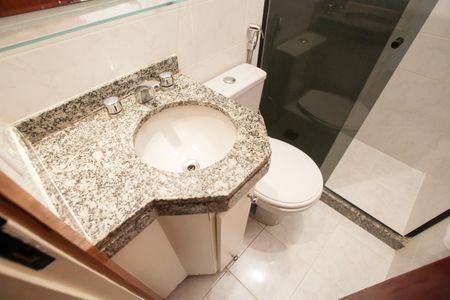 Banheiro Social de apartamento para alugar com 3 quartos, 87m² em Freguesia (jacarepaguá), Rio de Janeiro