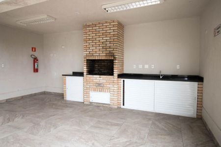 Área comum - Churrasqueira de apartamento à venda com 3 quartos, 126m² em Vila Scarpelli, Santo André