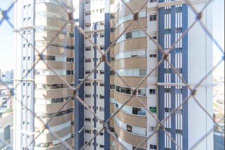 Vista da Varanda Gourmet de apartamento à venda com 3 quartos, 126m² em Vila Scarpelli, Santo André
