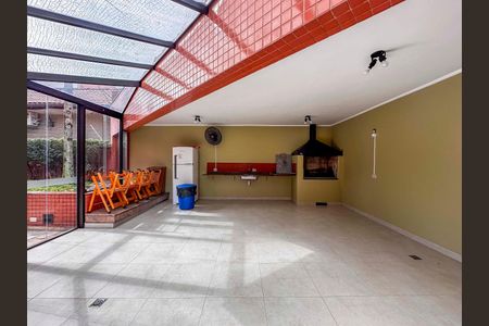Área comum - Churrasqueira de apartamento para alugar com 3 quartos, 100m² em Vila Bastos, Santo André
