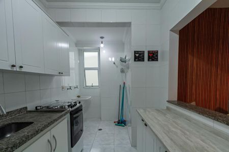 Cozinha e Área de Serviço de apartamento à venda com 2 quartos, 70m² em Vila Dusi, São Bernardo do Campo