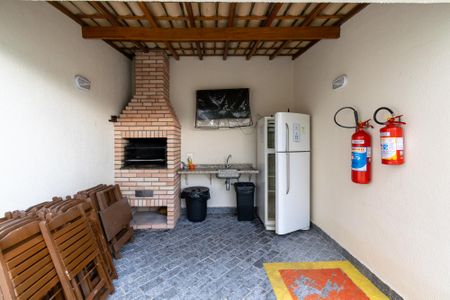 Área comum - Churrasqueira de apartamento para alugar com 2 quartos, 54m² em Vila Guarani (zona Sul), São Paulo