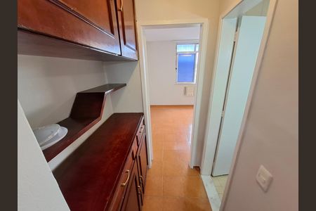 Corredor  de apartamento para alugar com 1 quarto, 38m² em Santa Teresa, Rio de Janeiro