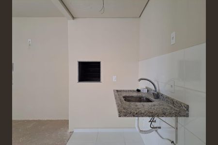Cozinha de apartamento à venda com 2 quartos, 50m² em Parque Santa Fé, Porto Alegre