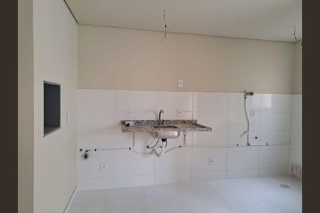 Cozinha de apartamento à venda com 2 quartos, 50m² em Parque Santa Fé, Porto Alegre
