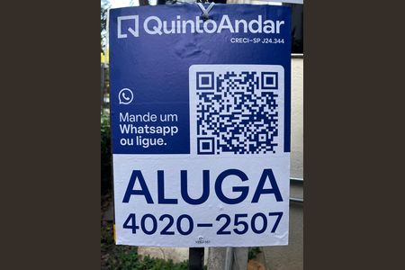 Placa de apartamento para alugar com 2 quartos, 67m² em Jardim das Bandeiras, São Paulo