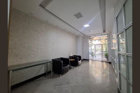 Hall de entrada  de apartamento à venda com 1 quarto, 40m² em Flamengo, Rio de Janeiro