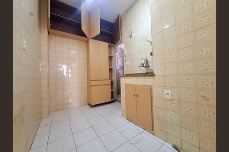 Cozinha  de apartamento à venda com 1 quarto, 40m² em Flamengo, Rio de Janeiro
