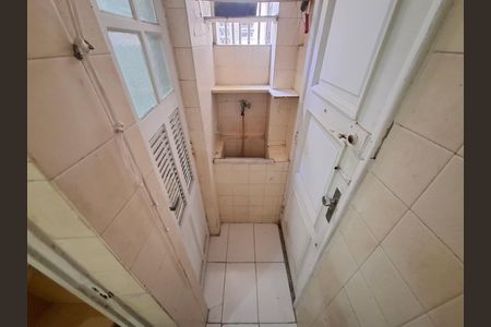 Área de serviço  de apartamento à venda com 1 quarto, 40m² em Flamengo, Rio de Janeiro